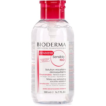 

BIODERMA Sensibio H2O s reverzní pumpou 500 ml