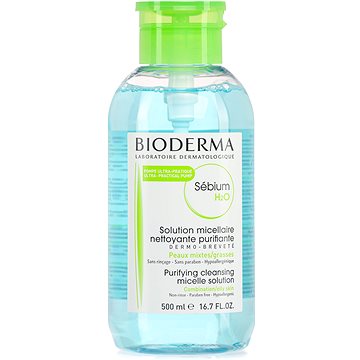 

BIODERMA Sébium H2O s reverzní pumpou 500 ml