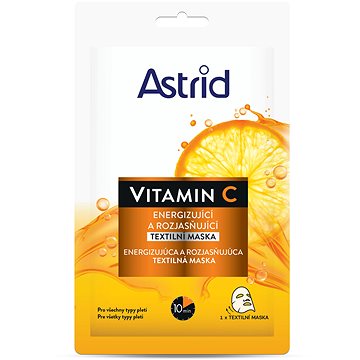 

ASTRID Vitamin C Energizující textilní maska 1 ks