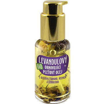 

PURITY VISION Bio Levandulový hloubkově obnovující pleťový olej 45 ml