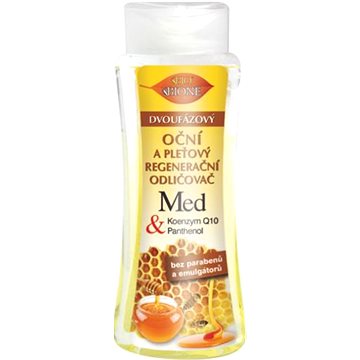 

BIONE COSMETICS Bio Med + Q10 Dvojfázový oční a pleťový regenerační odličovač 255 ml