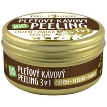 

PURITY VISION Bio Kávový pleťový peeling 3v1 70 ml