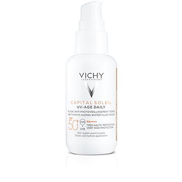 VICHY UV-AGE Daily Tónovaný Fluid SPF50+ 40 ml - Pleťový krém