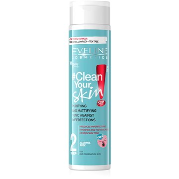 

EVELINE COSMETICS Clean Your Skin Purifying&Mattifying Tonic 225 ml