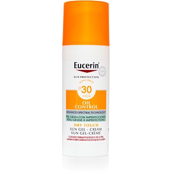 

EUCERIN Sun Oil Control SPF 30 Toucher Sec Gel-Creme Peau a Imperfections et Grasse avec pompe 50 ml