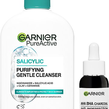 

GARNIER PureActive Serum a Cleanser Set 280 ml