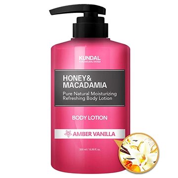 

KUNDAL Honey & Macadamia Pure Body Lotion Amber Vanilla 500 ml