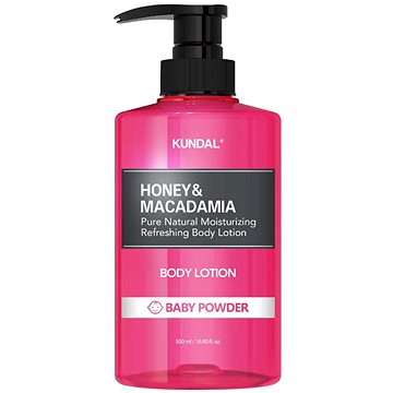 

KUNDAL Honey & Macadamia Pure Body Lotion Baby Powder 500 ml