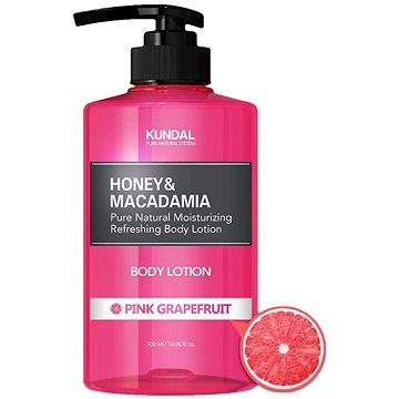 

KUNDAL Honey & Macadamia Pure Body Lotion Pink Grapefruit 500 ml