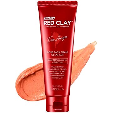 

MISSHA Amazon Red Clay Pore Pack Foam Cleanser 120 ml