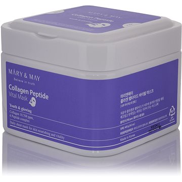 

MARY & MAY Cica Collagen Peptide Vital Mask Pack 30 pcs (400 g)