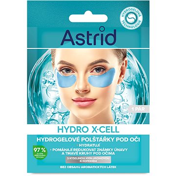 

ASTRID Hydro X-Cell Hydrogelové polštářky pod oči 2 ks
