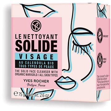 

YVES ROCHER Tuhý odličovač na obličej s bio měsíčkem 75 g