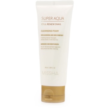 

MISSHA Super Aqua Cell Renew Snail Cleansing Foam 100 ml