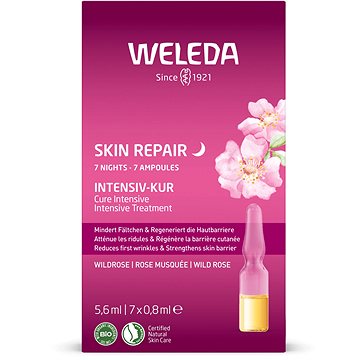 

WELEDA Skin Repair 7 denní intenzivní kúra Divoká růže 7 × 0,8 ml