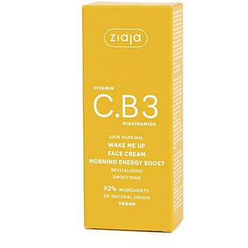 

ZIAJA Vitamín C.B3 Niacinamide Ranní Krém po probuzení 50 ml