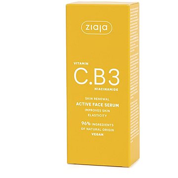 

ZIAJA Vitamin C.B3 Niacinamide Aktivní Pleťové sérum 30 ml