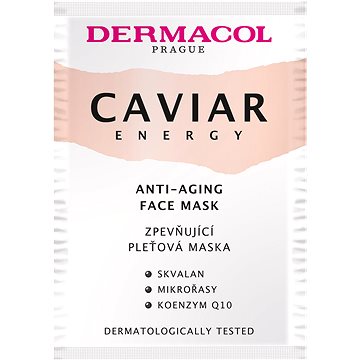

DERMACOL Caviar energy pleťová maska 2 × 8 ml