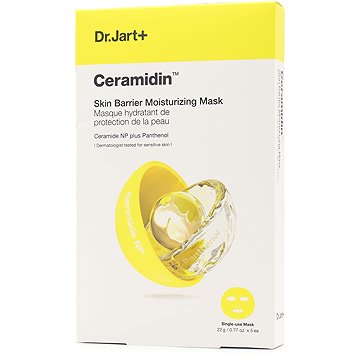 

Dr.Jart+ Ceramidin Skin Barrier Moisturizing Mask 5 × 22 g