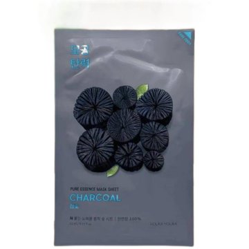 

Holika Holika Pure Essence Mask Sheet Charcoal - Plátýnková maska s aktivním uhlím 23 ml
