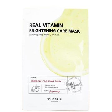 

SOME BY MI Real Vitamin Brightening Care Mask - Rozjasňující plátýnková maska 20 g