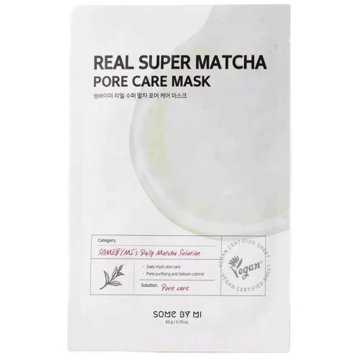 

SOME BY MI Real Super Matcha Pore Care Mask - Čisticí plátýnková maska s Matchou 20 g