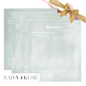 

BIODANCE Refreshing Sea Kelp Real Deep Mask 4 × 34 g