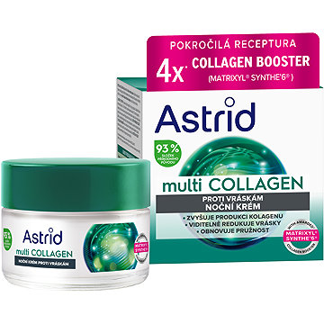 

ASTRID Multicollagen Noční krém proti vráskám a pro obnovení pružnosti 50 ml