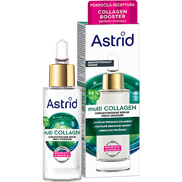 

ASTRID Mulitocollagen Koncentrované sérum proti vráskám a pro obnovení pružnosti 30 ml