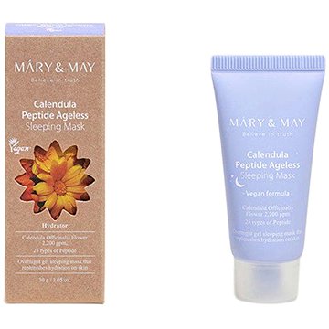 

MARY & MAY Calendula Peptide Ageless Sleeping Mask 30 g