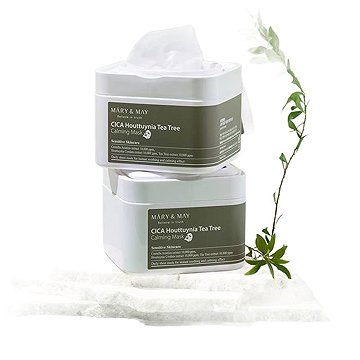 

MARY & MAY Cica Houttuynia Cordata Tea Tree Calming Mask Pack 30 ks