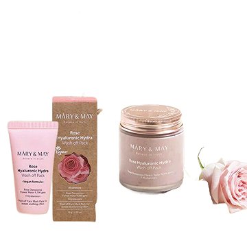 

MARY & MAY Vegan Hyaluronic Hydra Wash Off Mask Special Gift Set 125 g / 30 g
