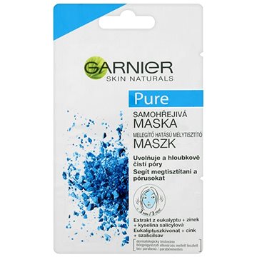 

GARNIER Pure Samohřejivá Maska 2 × 6 ml