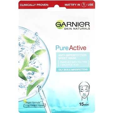 

GARNIER Skin Naturals Pure Active Anti-Imperfection Sheet Mask 28 g
