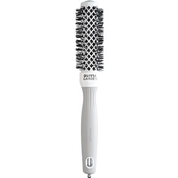 

OLIVIA GARDEN Expert Shine Wavy Bristles White&Grey 25 mm