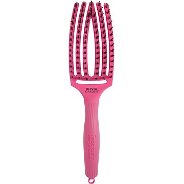 OLIVIA GARDEN Fingerbrush L´Amour Hot Pink Medium - Kartáč na vlasy