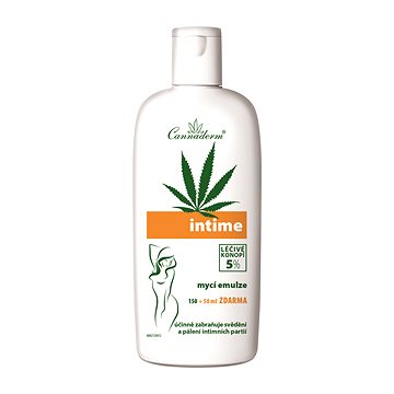 

CANNADERM Intime NEW mycí emulze 150 + 50 ml ZDARMA