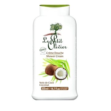 LE PETIT OLIVIER Coconut Shower Cream 500 ml - Sprchový krém