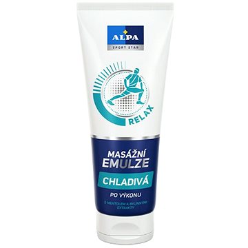 

ALPA Masážní Emulze RELAX Chladivá po výkonu 210 ml