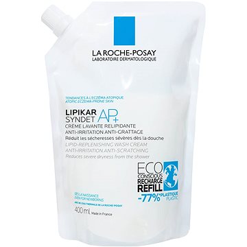 LA ROCHE-POSAY Lipikar Syndet AP+ Cream Wash Refill 400 ml - Sprchový gel