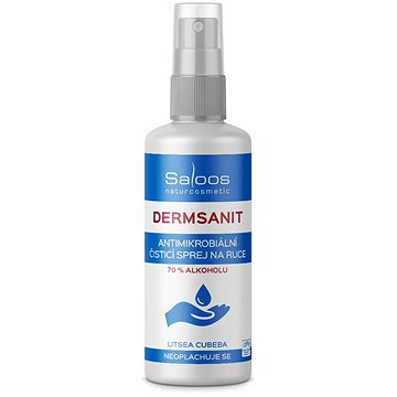 

DERMSANIT Přírodní bezoplachový čisticí sprej na ruce 50 ml