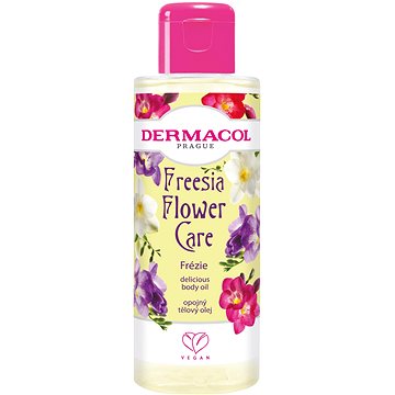 DERMACOL Flower Care Body Oil Frézie 100 ml - Masážní olej