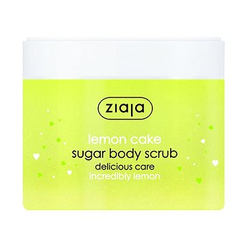 

ZIAJA Lemon cake Cukrový tělový peeling 300 ml