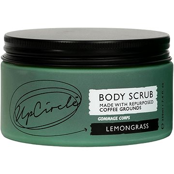 UPCIRCLE Coffee Body Scrub with Lemongrass 220 ml - Tělový peeling