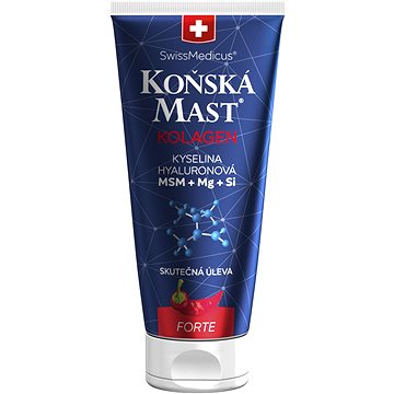 

SwissMedicus Koňská Mast Kolagen Forte hřejivá 200 ml