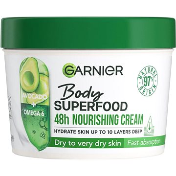 

GARNIER Body Superfood tělový krém s avokádem 380 ml
