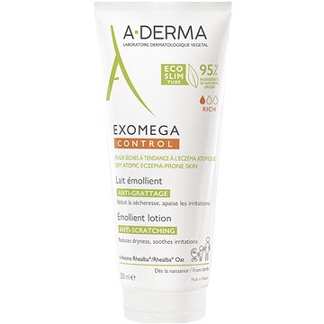 

A-DERMA Exomega Control Emolienční mléko pro suchou kůži se sklonem k atopii 200 ml