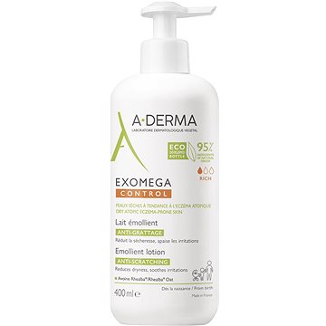 

A-DERMA Exomega Control Emolienční mléko pro suchou kůži se sklonem k atopii 400 ml
