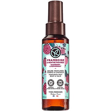 

YVES ROCHER Parfémovaný sprej na tělo a vlasy Malina & máta 100 ml