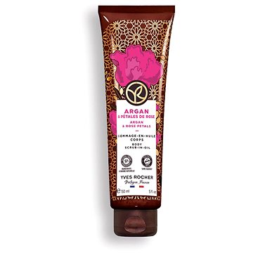 

YVES ROCHER Tělový peeling Argan & bio růže z Maroka 150 ml